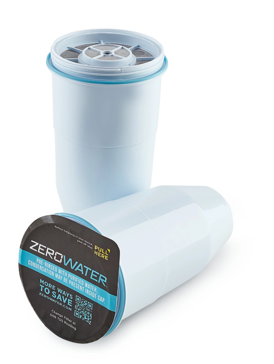 Zerowater Official Replacement Filter  5Stage 0 Tds Filter Replacement  System Iapmo Certified To Reduce Lead, Chromium, And Pfoa/Pfos, 2Pack