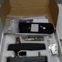 Aceele Keyless Entry Fingerprint Smart Door Lock, Built-in Wi-Fi, Electronic Lock for Front Door with Touch Digital Keypad and Handle, Automatic Door Knob for Apartment/Home/Bedroom(Black)