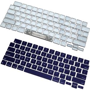 HAWSON US A2681 A2941 A3113 A3114 Keycaps Keys Replacement for MacBook Air M2 M3 Retina 13" A2681 A3113, 15" A2941 A3114 Key Cap 2022-2024 Year (Midnight Blue)