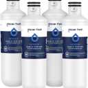 GLACIER FRESH LT1000PC Replacement Water Filter, Compatible with LT1000PC/PCS, LT1000PC, LT-1000PC, MDJ64844601, ADQ747935 ADQ74793504 Water Filter 4 Pack