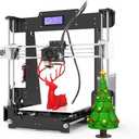 Anet A8 3D Printer, Self-Assembly 0.4mm Nozzle Aluminium Alloy Hotbed 2004 LCD Desktop 3D Printer Reprap i3 with Tools, 8G SD Card, 10m Filaments