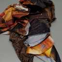 Funnytree 82" x 59" Halloween Photography Backdrop Hallowmas Eve Gloomy Devil Pumpkin Scarecrow Background Horrible Scary Nightmare Party Banner Dress Up Decor Favors Gifts Photobooth Props