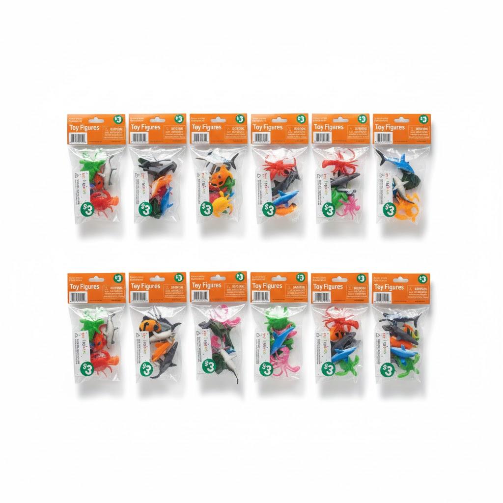 Toy Figures Distributed By Seasonal Celebrations Fort Mill 7PCS