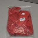 LAGSHIAN Women's Sexy Bodycon Cocktail Square Neck Long Sleeve High Split Ruched Midi Party Dress (Medium, Red)