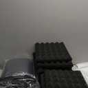 24 Pack-12 x 12 x 2 Inches Pyramid Designed Acoustic Foam Panels, Sound Proof Foam Panels Black, High Density and Fire Resistant Acoustic Panels, Sound Panels, Studio Foam for Wall and Ceiling