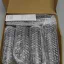 Flameless LED Candles with Timer 5 Pc Flickering Flameless Candles for Romantic Ambiance and Home Decoration Stable Acrylic Shell,with Embedded Star StringBattery Operated CandlesGrey