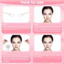 Invisible Face Lift Tape,59PCS Face Lifting Tapes and Bands with 8 Strings,Instant Face Lifter for Women Neck,Eyes,Double Chin,Sagging Skin,Face Tape for Tightening,Invisible Facelift Tape for Makeup
