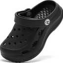 WOUEOI Boys Girls Garden Shoes Toddler Cartoon Slides Sandals Kids Clogs