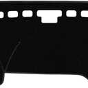 Dashboard Cover Suitable for Toyota Camry 2025 (Without HUD) Car Dashboard Cover Sun Visor Mat Non-Slip Polyester Dashboard Accessories (Black)