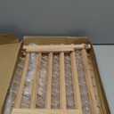 New brothread 2X60 Spools Wooden Thread Rack/Thread Holder Organizer with Hanging Hooks for Embroidery Quilting and Sewing threads