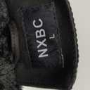 NXBC Winter Faux Fur Coats for Women,Faux Fur Leather Jacket Women,Winter Long Sleeve Furry Trim Peplum Parka Coat with Belt (Large, Black) 