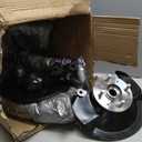 Pair of Front Wheel Hub Bearing Steering Knuckle Assembly 698-494 698-495 Replacement for Honda Civic 2003-2005 1.7L