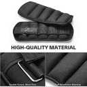 Sportneer Adjustable Ankle Weights 1 Pair 2 4 6 8 10 Lbs Leg Weight Straps for Women Men, Weighted Ankle Weights Set for Gym,Fitness, Workout,Walking, Jogging,1-5 lbs Each Ankle, 1 Pair 2-10 lbs (Black)