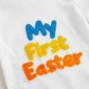 Douhoow My First Easter Baby Boy Outfit Embroidered Short Sleeve Baby Romper Boys Shorts Infant Summer Clothes