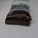 RYB HOME Brown Blackout Curtains 84 inches Long Velvet, Room Darkening Thermal Insulated Drapes with Hook Belt for Bedroom Home Theater, W 52 x L 84 inches, 2 Panels Set