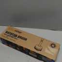 Tile Tub Scrubber Brush with 3 Different Function Cleaning Heads and 56" Extendable Long Handle-No Scratch Shower Scrubber for Cleaning Bathroom Kitchen Toilet Wall,Bathtub,Sink,Grey (Gray)