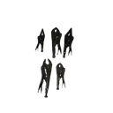 Lichamp 5PCS Vice Locking Pliers Set, 10 9 7 6 5 inches Curved Jaw Vise and Curved Jaw Grip Pliers Set