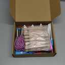 48 Pcs Kids Mini Baking Sets for Real Cooking Games Prize Party Favors, with Spatula, Rolling Pin, Whisk, Gift Bags for Baking Cooking Party Class