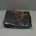 Large Women Lunch Bags for Work Insulated/Insulated Adult Lunch Box for Women/Durable Nylon Thermal cooler Bag /Leakproof Cooler Tote Bag with Storage Pocket(Newly upgraded Noir Black Brown strap)