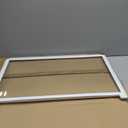 UPGRADED AHT73514302 Refrigerator Glass Shelf Assembly Compatible with Kenmore Glass Rack 79568032210, 79579439218, 79579432216, LG Refrigerator Shelf LTCS24223S/07, LRTLS2403S/00, LTWS24223S/01