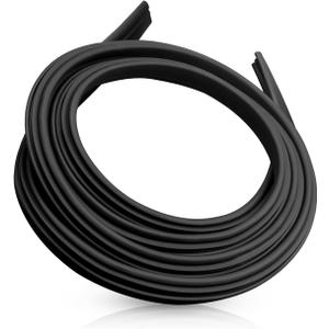 Front Door Weatherstrip Seal LH/RH Side Fit for Chevy Silverado GMC Sierra 1500 2500HD 3500HD Crew Cab Regular Cab 2007-2014, Replace 22766400 G3161