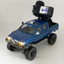 WPLDEWAN RC Rock Crawler WPL C64-1 RC Truck 4x4 1/16 RC Crawler Off Road Pickup Hobby RTR All Terrain 260 Motor Upgraded Chassis Proportional Throttle Steering 2.4GHz Axle Mounted Servo Adult