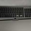 JOYACCESS Wireless Keyboard, 2.4G Slim and Compact Wireless Keyboard with Numeric Pad for Laptop, MacBook Air, Apple, Computer, PC(Black and Grey)