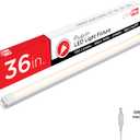 UltraPro 36 inch Plug-in Linkable Under Cabinet Lights, High/Low/Off, Warm White Light (2700K), LED Under Cabinet Lighting, Under Counter Lights for Kitchen, 44108