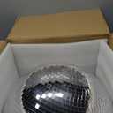 Sumono 16 inch Disco Ball Decor Mirror Ball Hanging for Party Decration DJ Club Stage Bar Wedding, Silver