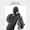 Car Headrest Pillow, 4-Way Adjustable Car Headrest,Thickened Memory Foam Road Pal Headrest, Neck Support Pillow, U- Shaped Design, Travel Car Sleeping,Suitable for Kids and Adults