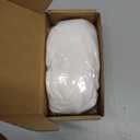 Uxcell 4 Pack Stool Covers Round, 16-18 Inch Bar Stool Covers Washable Dustproof Slipcover Seat Cushion with Elastic for Bar Kitchen Living Room Decor, White