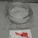 2 Pack Lazy Susan Organizer, 9.25 inch Lazy Susan Turntable for Cabinet Table Top Refrigerator, Rotating Organizer for Pantry Fridge, Clear