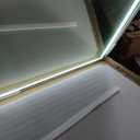 88x38 Super Large LED Mirror for Bathroom, Lighted Vanity Mirror for Wall, Dimmable, Anti-Fog, Shatter-Proof, ETL Listed (Front Lights + Backlit)
