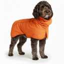 Spark Paws Dog Raincoat, Waterproof Windproof Rain Jacket, for Small Medium Large Extra Large Dogs, Reflective Breathable Full-Body Coverage Dry Suit - Orange - 2XL (2XL: 40-60lbs)