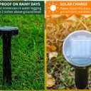 8PK new Mole Repellent for lawns Gopher Repellent Ultrasonic Solar Powered Snake Repellent Deterrent Mole Repeller Vole Repellent Outdoor Lawns Garden Yard All Pests Sonic Spikes Stakes Chaser upgrade