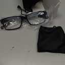 NORPERWIS Reading Glasses 5 Pairs Quality Readers Spring Hinge Glasses for Reading for Men and Women (5BLACK, 4.00)