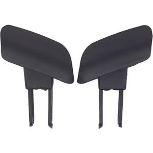 ApplianPar Driver and Passenger Side Headlight Washer Cover for Jeep Grand Cherokee 2017-2021 SRT Trackhawk