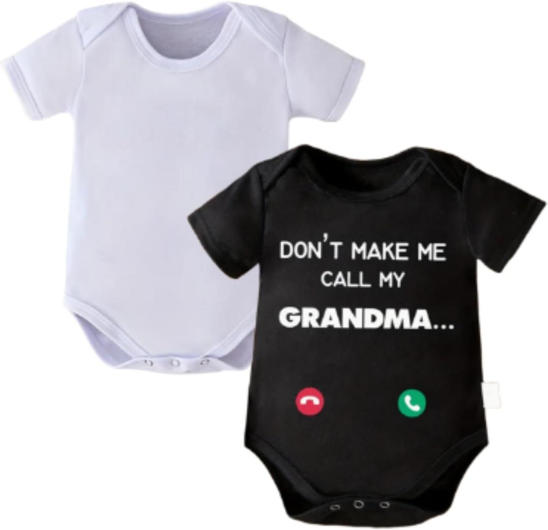 Bow Dream Baby Girl Romper 2 pack Bamboo Rayon Baby Clothes Baby Boy Short Sleeve Jumper One-Piece Rompers Summer (3-6 Months, Letters/ Black)