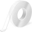 Art3d Double-Sided Mounting Tape (10FT), Multipurpose Removable Adhesive Foam Tape, Transparent, Household