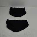 Women's Cotton Breathable Hip-Lifting Underwear Comfort Rib Underwear 2 Pack Stretch Briefs Comfy Hipster Panties XL