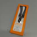 TORRAS Phone Lanyard Crossbody with 2 Phone Tabs, Adjustable Anti Theft Phone Strap for All Phones, Premium Metal Buckles, Skin-Friendly, Universal Cell Phone Neck lanyard for Travel Essentials, Black