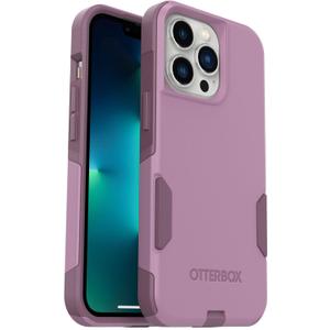 OtterBox iPhone 13 Pro (Only) - Commuter Series Case - Maven Way (Pink) - Slim & Tough - Pocket-Friendly - with Port Protection - Non-Retail Packaging