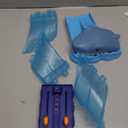 Monster Jam, Mini Megalodon Race and Chomp Playset with 2 Mini Trucks, 1:87 Scale, Kids Toys for Boys and Girls Ages 4-6+