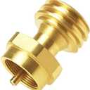 Steak Saver Adapter Propane Adapter 1lb to 20lb, 1lb Propane Adapter for Disposable Throwaway Cylinder Converter Universal Small 1 Pound Propane Tank BBQ Grill Propane Tree