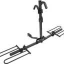 Rockland 2-Bike Hitch Bike Rack, 80 lbs, Bicycle Platform Style Carrier
Fits Up to 2.5" Fat Tires, Foldable Platform Style, Fits 1.25" & 2" Receivers for Cars SUVs Vans RVs