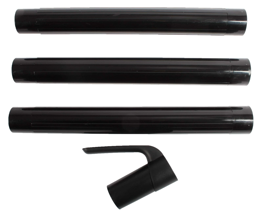 Cen-Tec Systems 61325 3-Piece Extension Wet/Dry Shop Vacuum Wand Set with Handle, Black