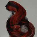 Black and Red Long Culry Wavy wig for Women Natural Hair for Cosplay Halloween Costume Party Daily Party Use