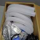 KimFilter Transparent 1000 GPH Above Ground Pool Filter Pump Easy Cartridge Status Viewing | Powerful Pool Cartridge Filter Pump System | Enhanced Circulation & Filtration for Crystal-Clear Water