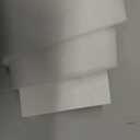 COUKIU Bathroom Vanity Sink Backsplash/Sidesplash (White Engineered Marble, 4" x 24")