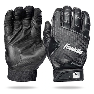Franklin Sports MLB 2nd Skinz Batting Gloves - Adult & Youth Baseball & Softball - Men's & Kids Teeball & Softball Gloves - S